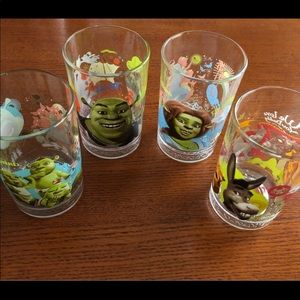 Shrek the Third Collectible Glasses